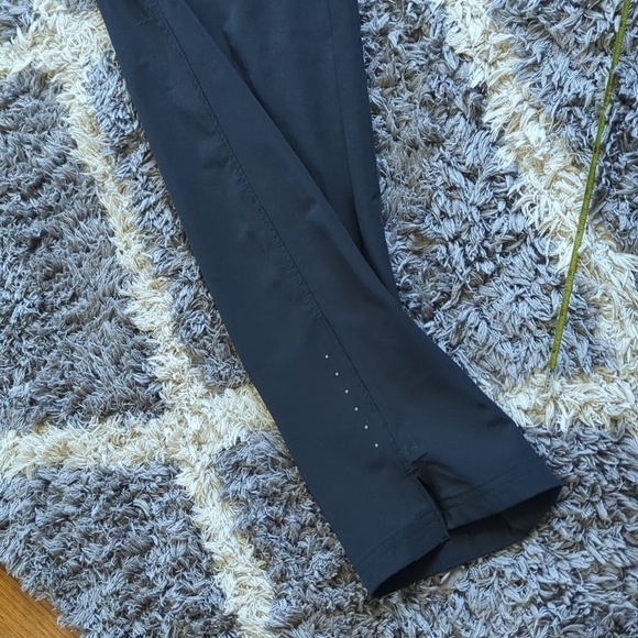 All In Motion Black Stretch Quick Dry Capri Jogger Track Pant Womens Size Large - Picture 7 of 10